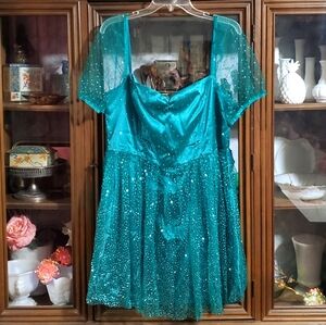 Sugar Thrillz Diamonds Are Forever Babydoll Dress